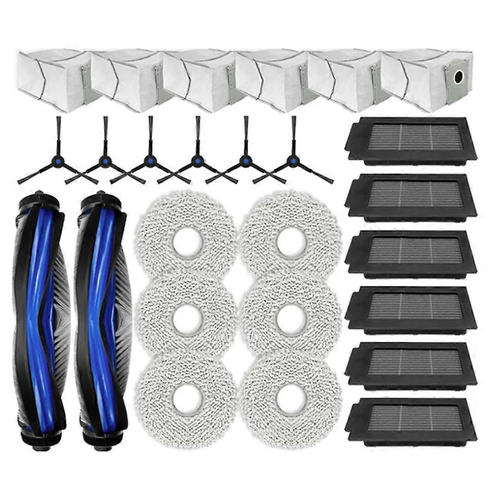 Ersatzteile Für Den Staubsauger T50 Omni / T50 Pro Omni: Hauptwalze, Seitenbürste, Hepa-filter, Reinigungstuch, Staubbeutel.