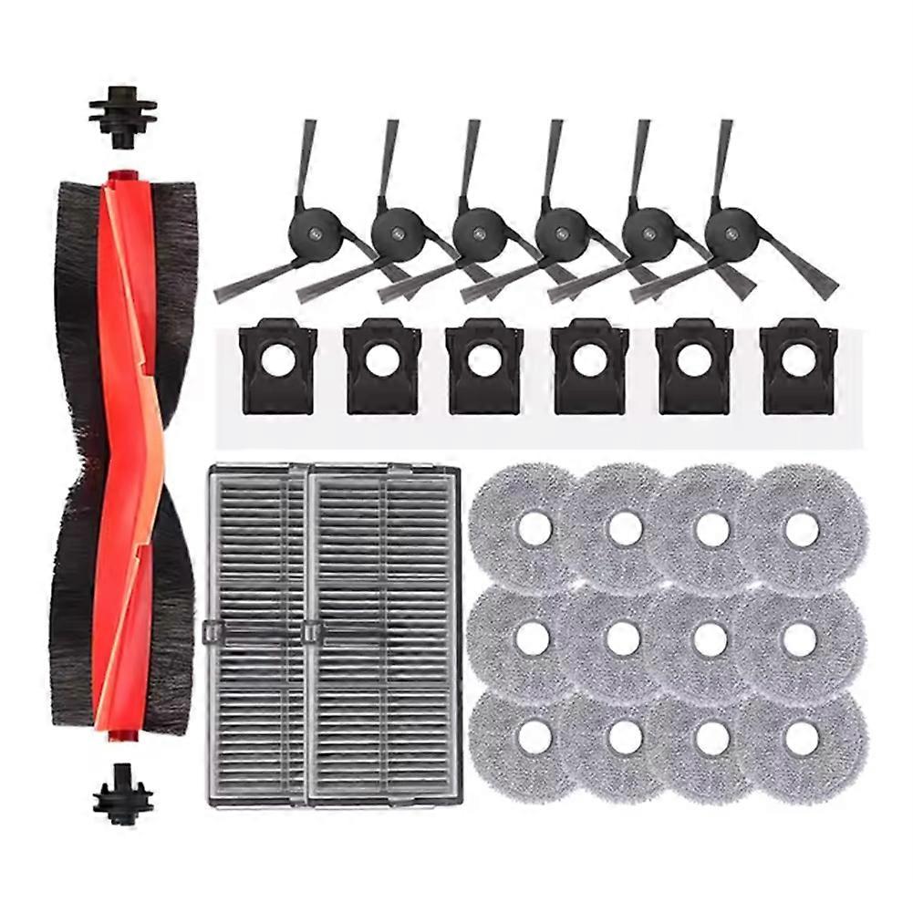 Ersatzteile Für Den Roboterstaubsauger Dreame Bot X40 Ultra / X40 Pro / S30 Pro Ultra: Gummifilter Für Haupt- Und Seitenbürsten-haarschneider