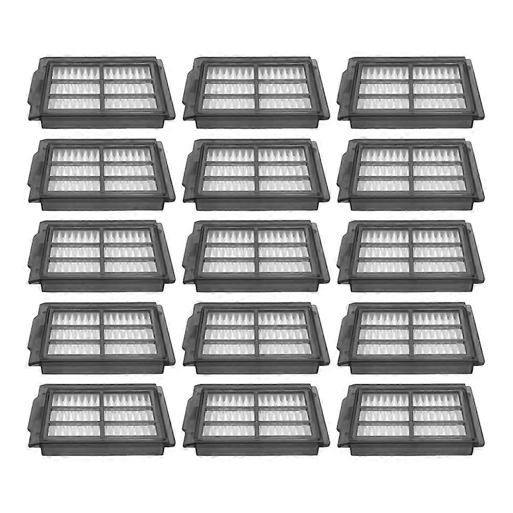 Set Mit 15 Filtern Für Conga 15090, 16090 Und 20090, Irobot Roomba Plus 405/505 Combo, Everybot Q9 Und Ersatzteile Für Inic Ix30 Al Ultra Staubsauger.