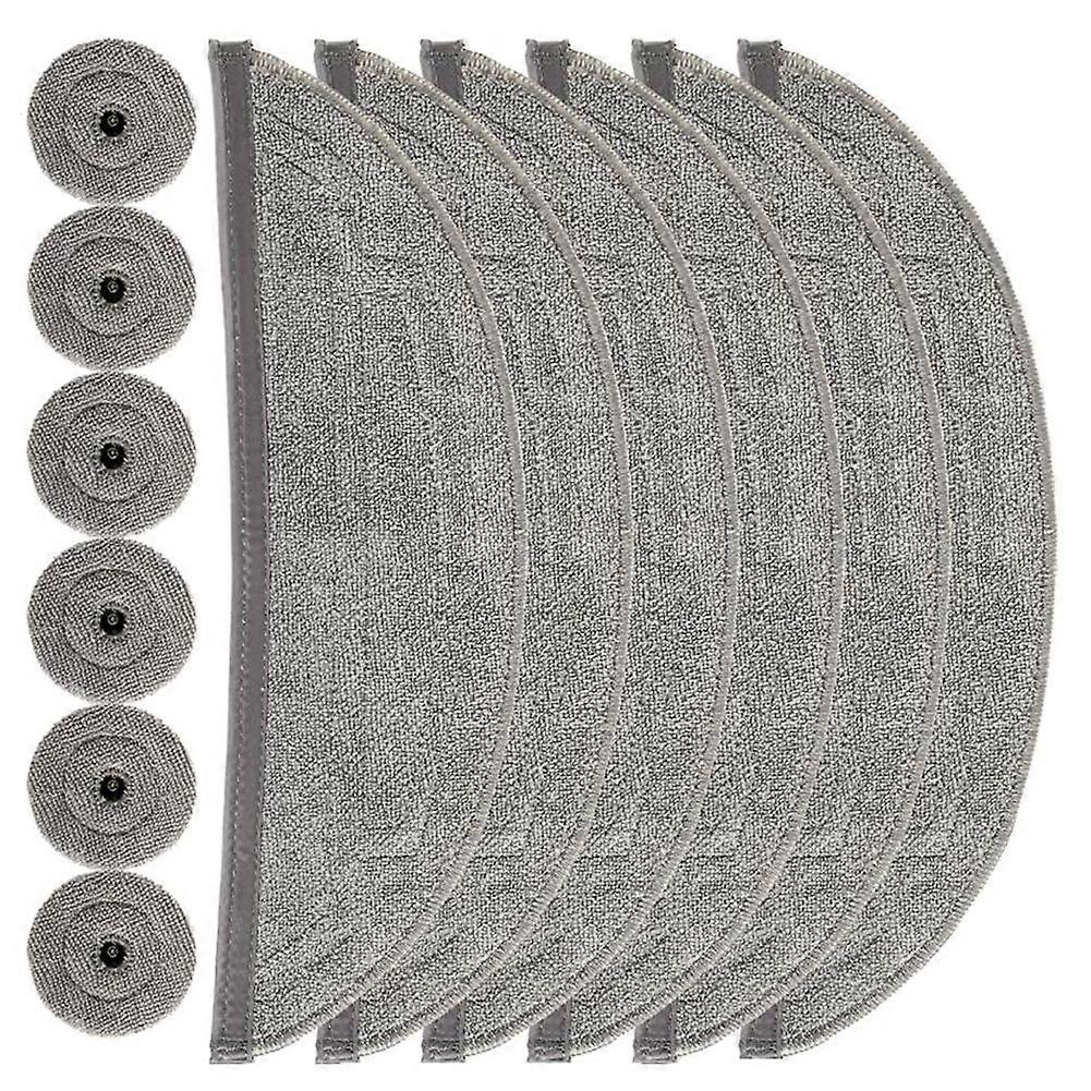 12er-pack Reinigungstücher-nachfüllungen Für Roborock S8 Maxv Ultra / S8 Max Ultra Roboterstaubsauger (kantenreinigungstücher)
