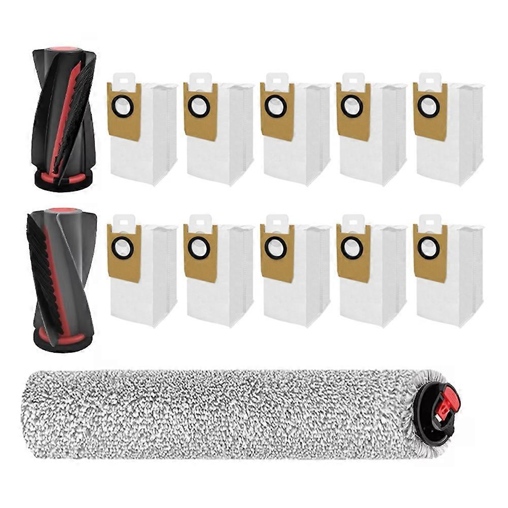 12-teiliges Set Für Eufy Omni S2 Staubsauger: Hauptbürste, Mopp Und Ersatzstaubbeutel