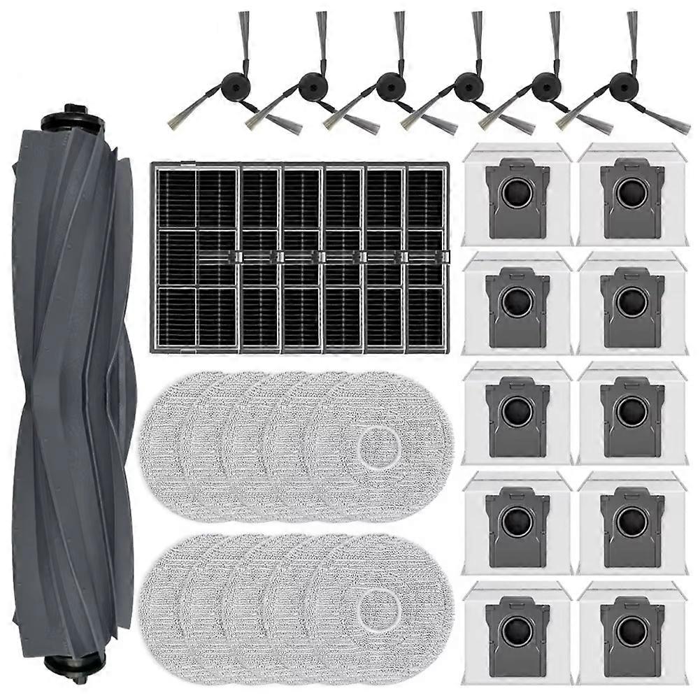 Hauptbürste, Filter, Reinigungstuch Und Staubbeutel Für Mova P70 Pro Ultra Staubsauger – Ersatzteile