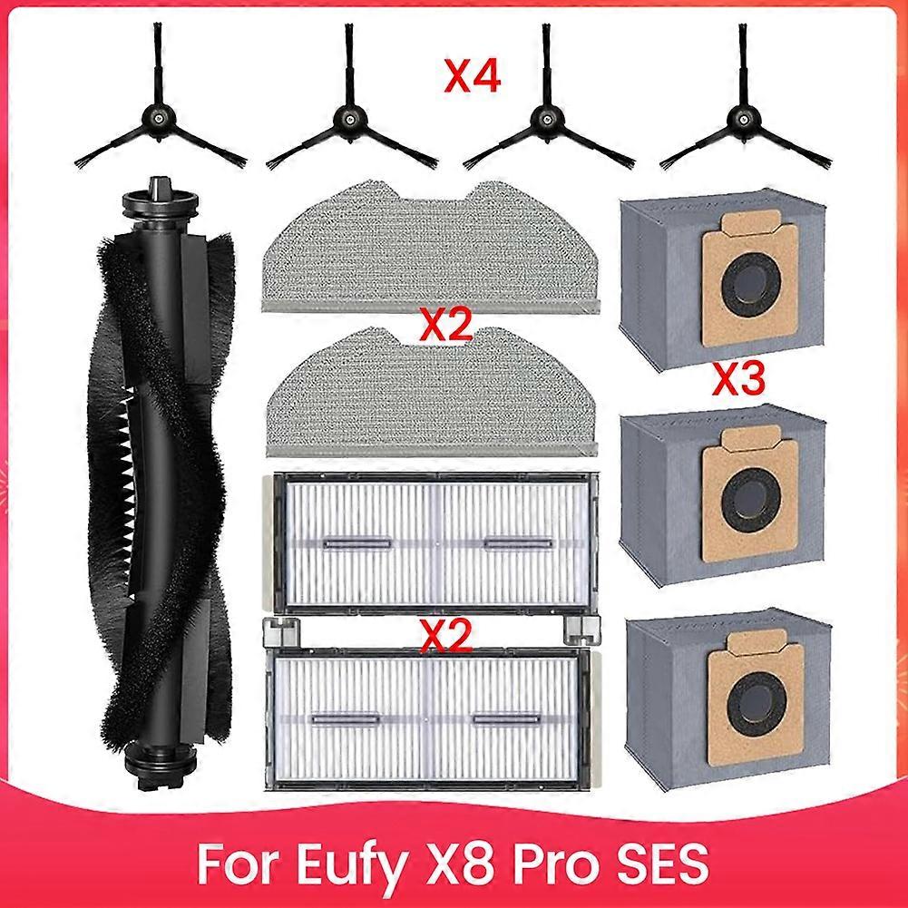 Eufy X8 Pro Ses Roboter-staubsauger-zubehörset Mit Automatischer Entleerungsstation