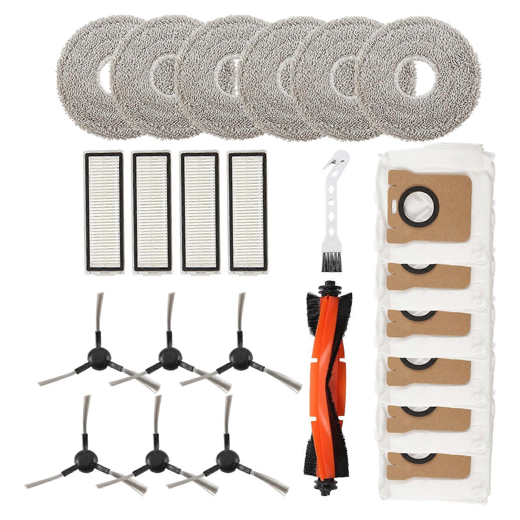 Mit Dem Xiaomi X20 Max / X20 Pro Roboterstaubsauger Kompatibles Zubehör: Staubbeutel, Reinigungstücher, Hauptbürste, Seitenbürsten, Hepa-filter