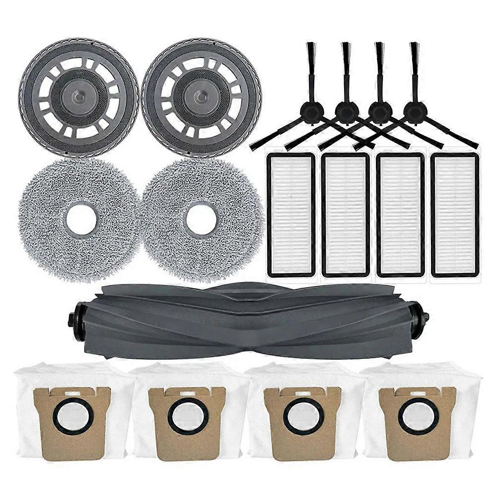 Für Dreame Bot L20 Ultra Hauptbürste Seitenbürste Mopptuchhalter Hepa-filter Staubbeutel Für Dreame Bot L30 Ultra/x20 Pro