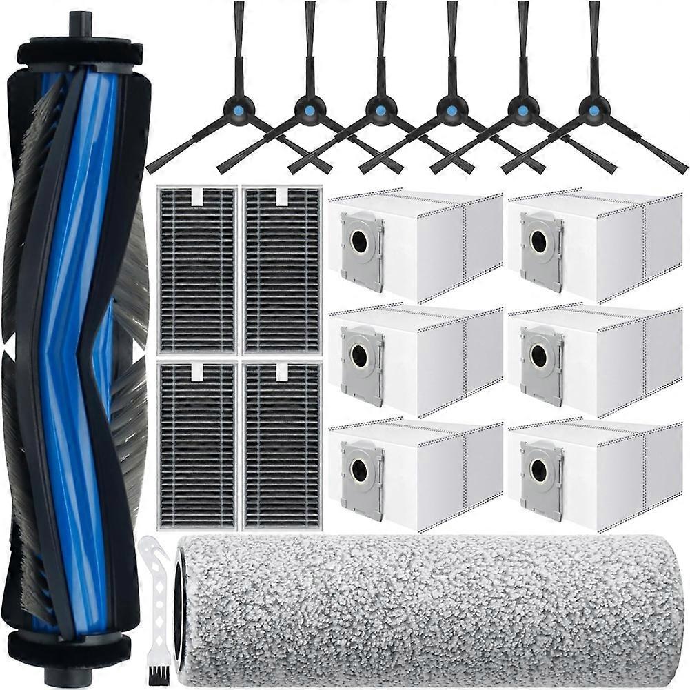 Kompatibel Mit Ecovacs Deebot X8 Pro Omni Staubsauger, X8 Pro Omni Staubsauger-zubehörset, Gummi-hauptbürste Und Staubsaugerbeuteln