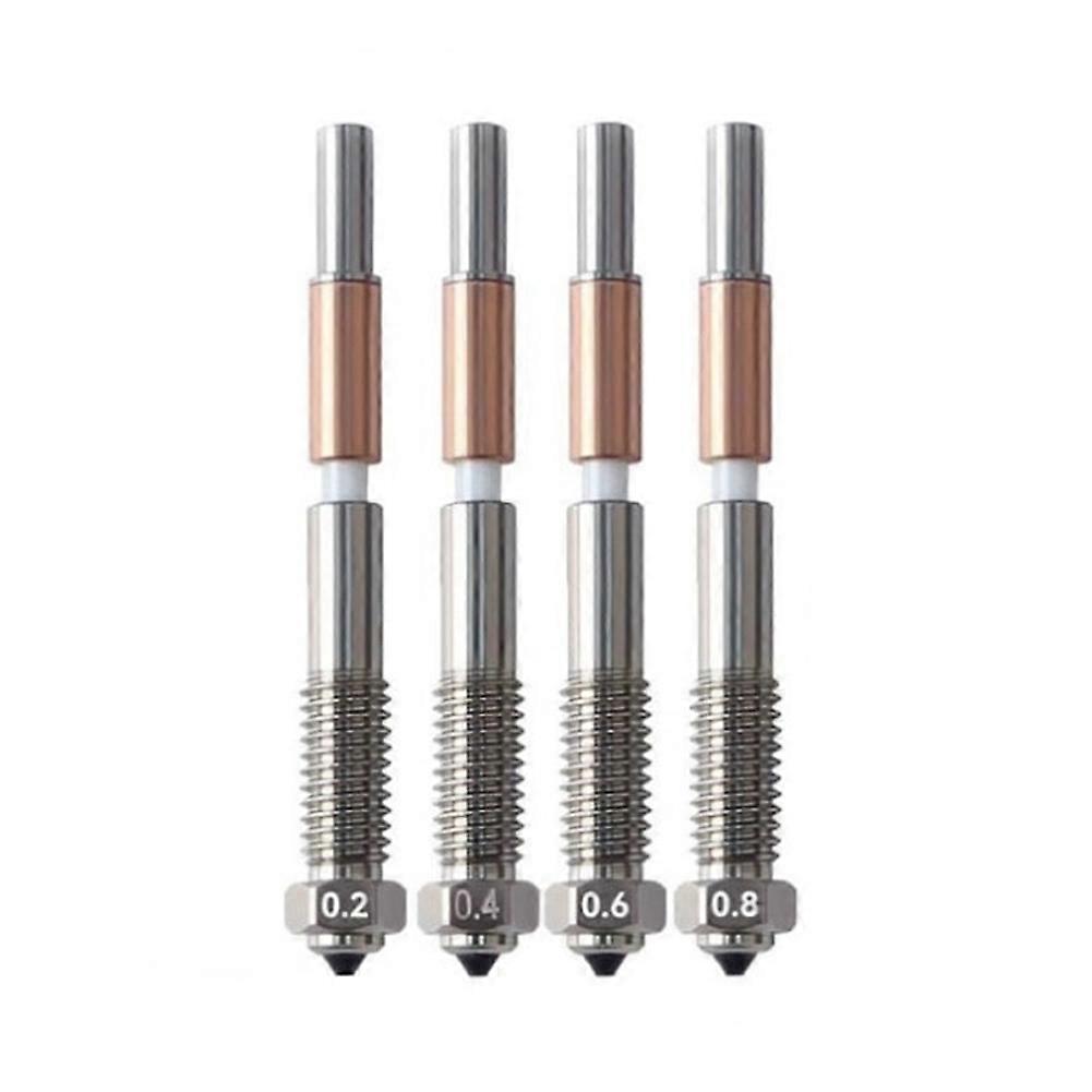 Qidi Q2 0,2 ​​mm, 0,4 Mm, 0,6 Mm Und 0,8 Mm Bimetalldüsen Mit Integrierter Keramikisolierung Für Qidi Q2c-teile