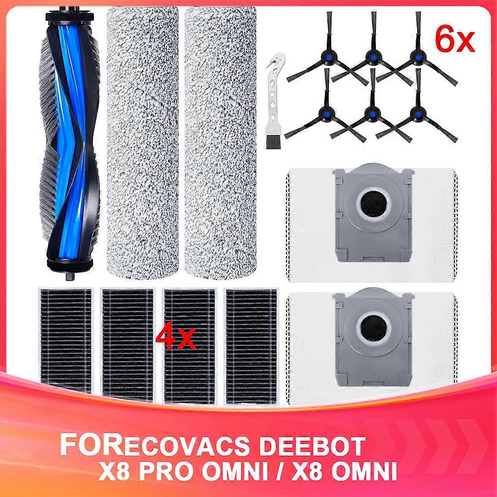 16 Ersatzteile Für Ecovacs Deebot X8 Pro Omni Und Yeedi S14 Plus Staubsauger