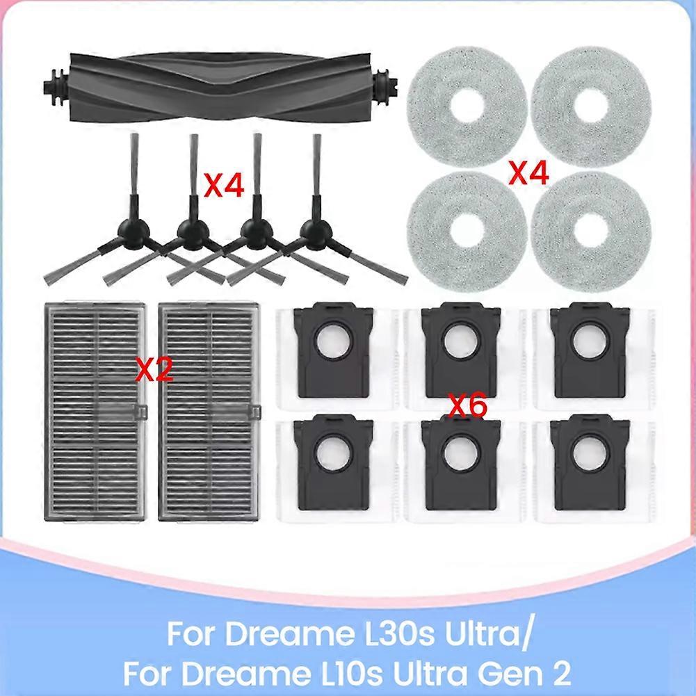 Bürste, Hepa-filter, Wischtuch Und Staubbeutel Für Dreame L10s Ultra Gen 2 Und Dreame L30s Ultra Staubsauger – Ersatzteile