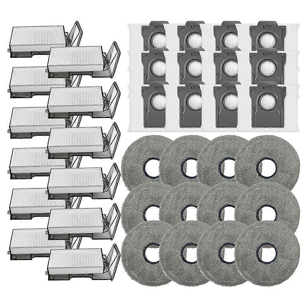 Ersatzteile Für Die Staubsauger Dreame X60 Max Ultra Complete / X60 Ultra / X60 Master: Hepa-filter, Reinigungstuch, Staubbeutel Und Zubehör.