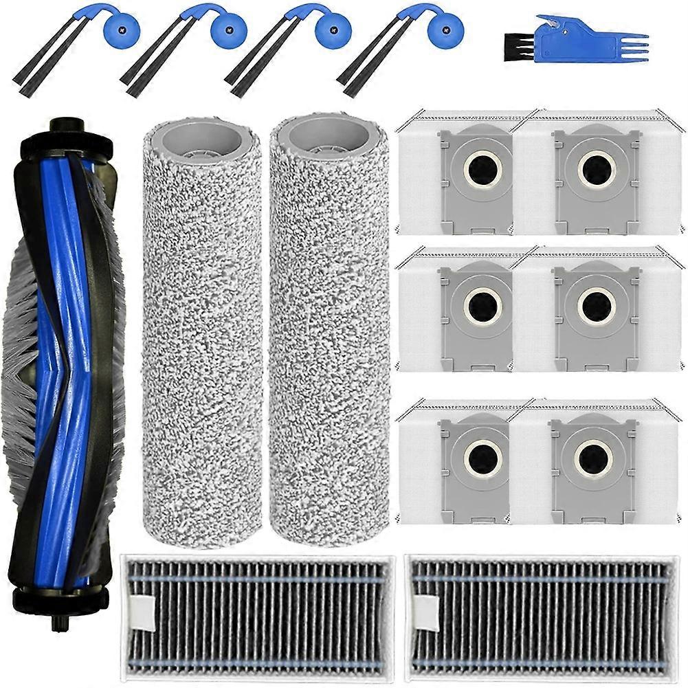 Kit Mit 16 X9-zubehörteilen Für Den Roboterstaubsauger Ecovacs Deebot X9 Pro Omni/x9 Pro – Ersatzteile