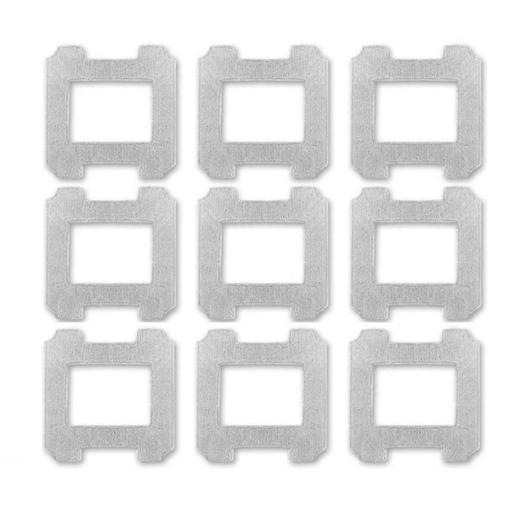 Set Mit 9 Reinigungszubehörteilen Für Den Fenstersaugroboter Ecovacs Winbot W1/w1 Pro: Waschbare Und Wiederverwendbare Tücher.