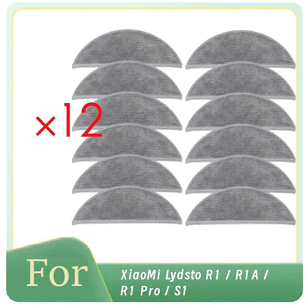 12er-pack Reinigungstücher, Kompatibel Mit Xiaomi Lydsto R1 / R1a / R1 Pro / S1 Staubsaugern – Zubehör Und Ersatzteile