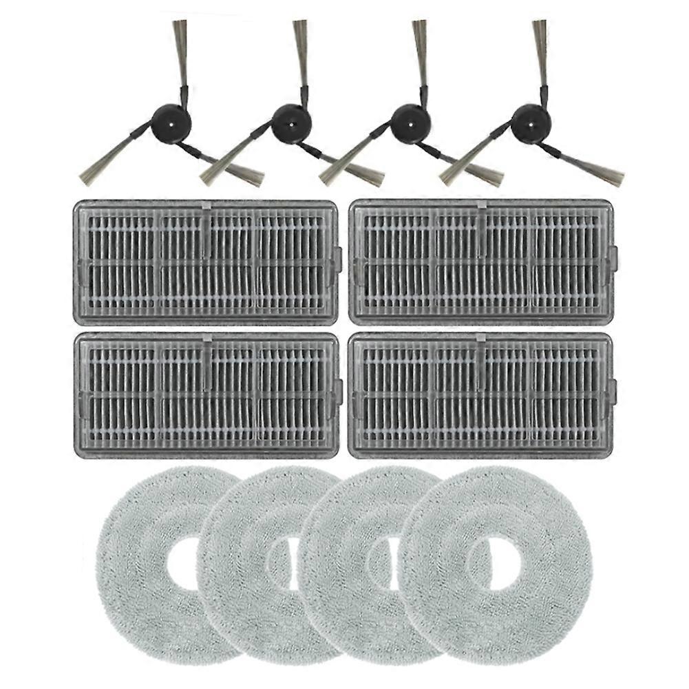 Zubehör Und Ersatzteile Kompatibel Mit Dreame X40 Pro Ultra Seitenbürste, Hepa-filter Und Reinigungstuch.
