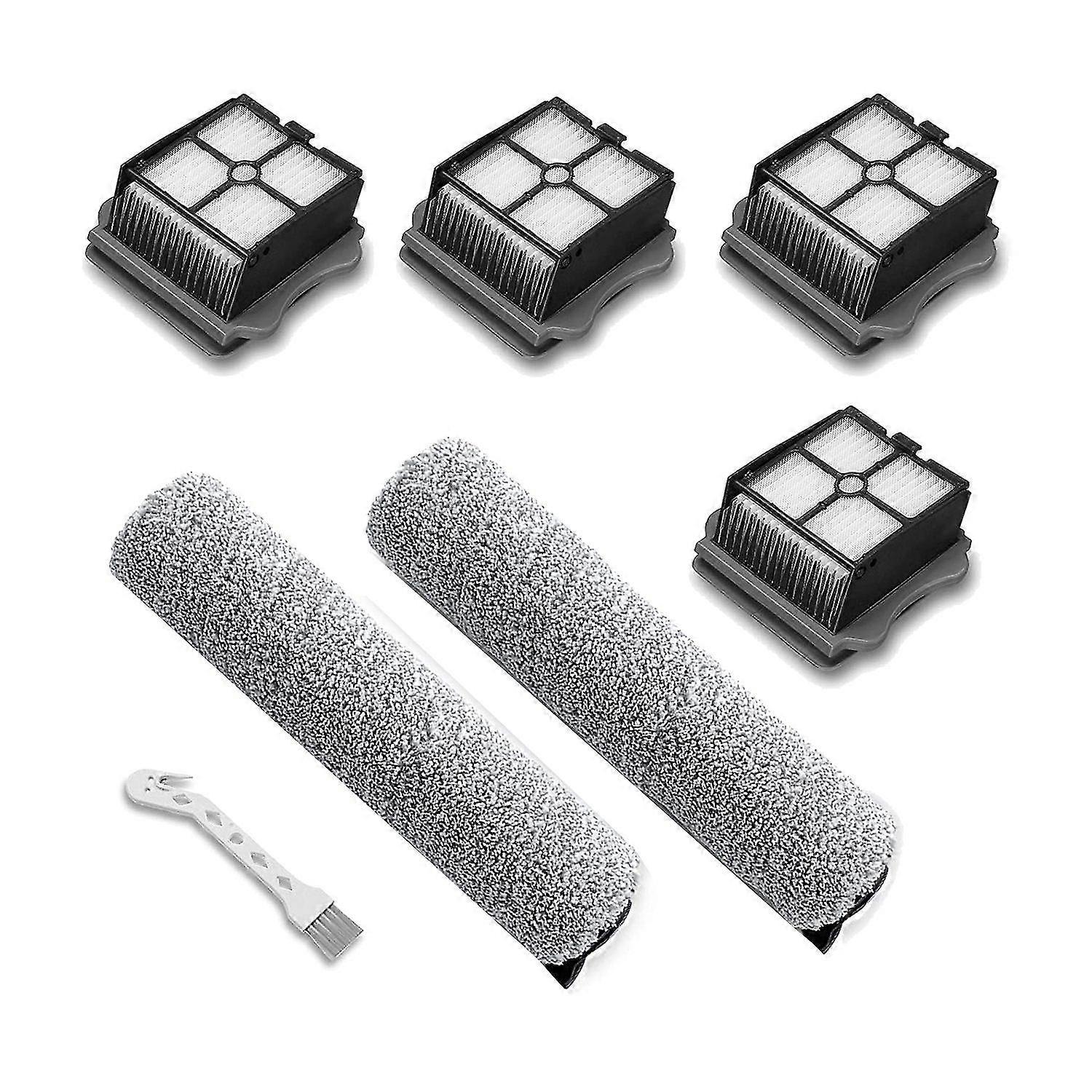 Ersatzteile Für Ifloor 3/floor One S3 Akku-staubsauger, Packung Mit 2 Bürstenrollen + 4 Packungen V