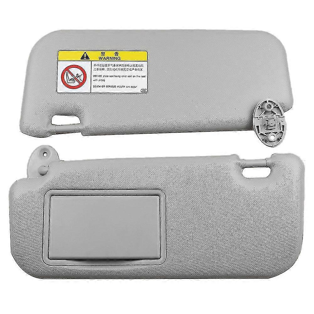 Auto-visier Für 2014 2015 2016 2017 74320-02b21 74310-02k91 Mit Spiegel, Auto-zubehör, Grau