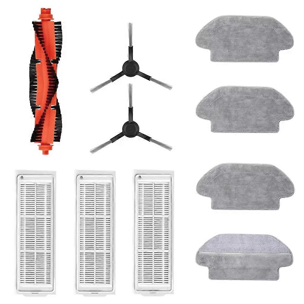 Mit Dem Xiaomi Mi Robot Vacuum Mop Pro P Stytj02ym Roboterstaubsauger Kompatibles Zubehör: Hauptbürste, Hepa-filter Und Reinigungstuch.