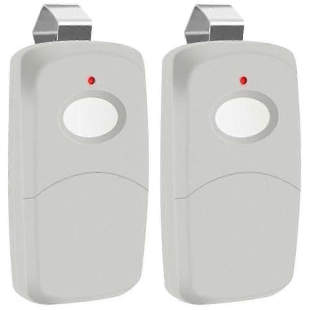2 Ersatz-3089 Garagentoröffner-fernbedienungssender, 300 Mhz, 10 Dip-schalter, Grau – Kompatibel Mit 308911, Mcs308911