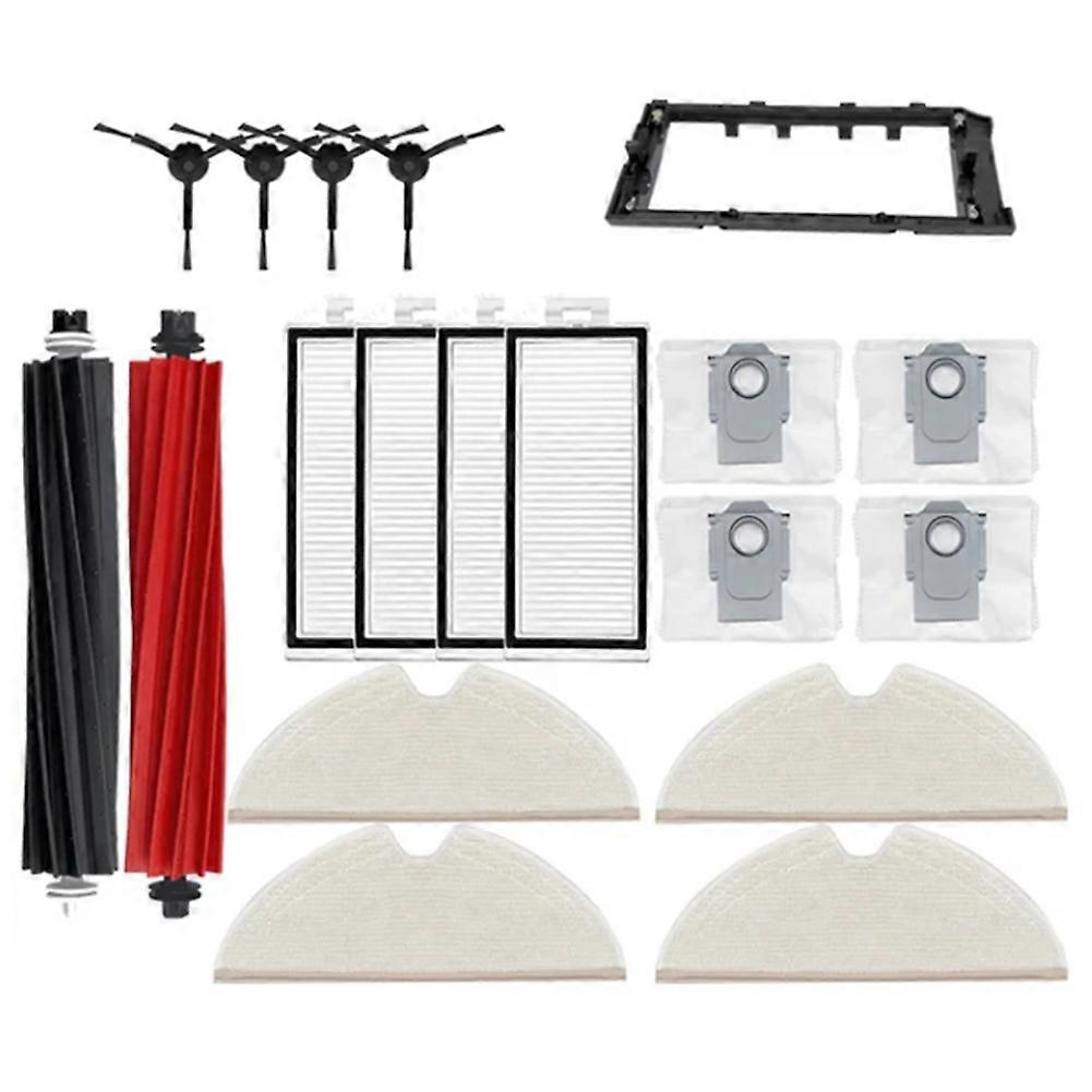 19-teiliges Zubehörset Für Roborock Q5 Pro, Q5 Pro+, Q8 Max Und Q8 Max+ Staubsauger: Hauptseitenbürste, Hepa-filter Und Reinigungstuch.