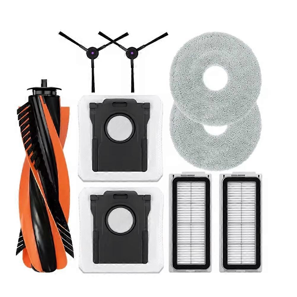 Zubehör Für Cecotec Conga X70 Roboterstaubsauger: Hauptwalze, Seitenbürste, Staubbeutel, Hepa-filter, Reinigungstuch.