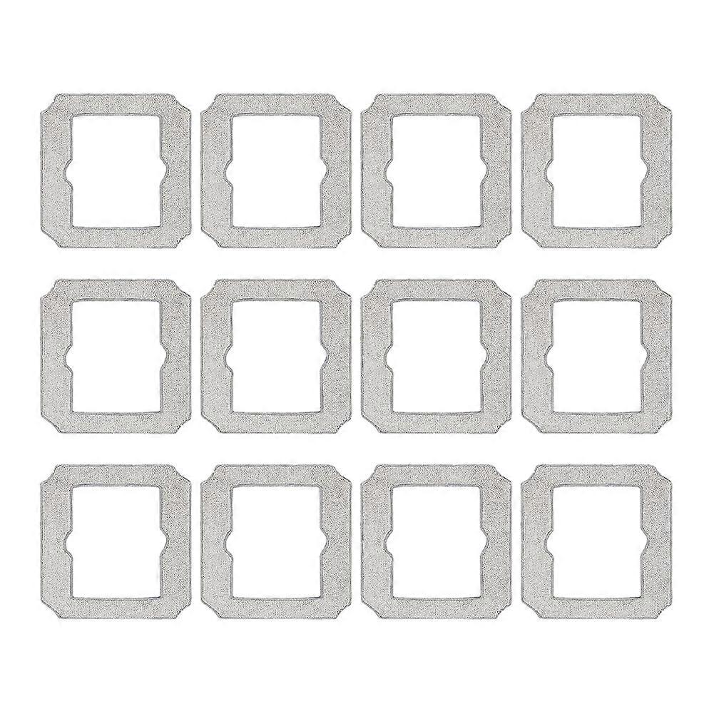 Packung Mit 12 Ersatztüchern Für Den Ecovacs Winbot Mini Roboterstaubsauger