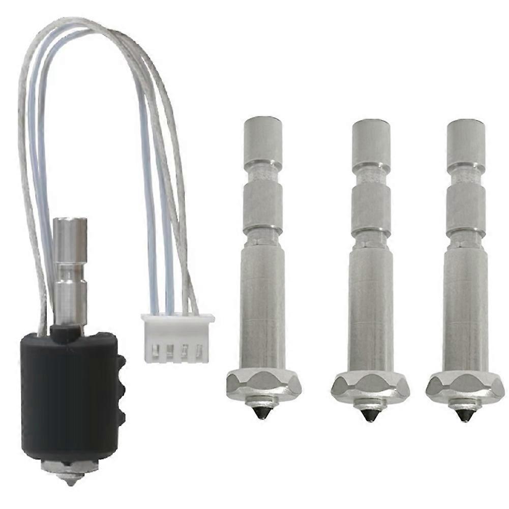 Anycubic Kobra 3 Max Druckkopfzubehör: Kobra 3 Max Combo Austauschbare Düse Aus Gehärtetem Stahl 0,4 Zoll