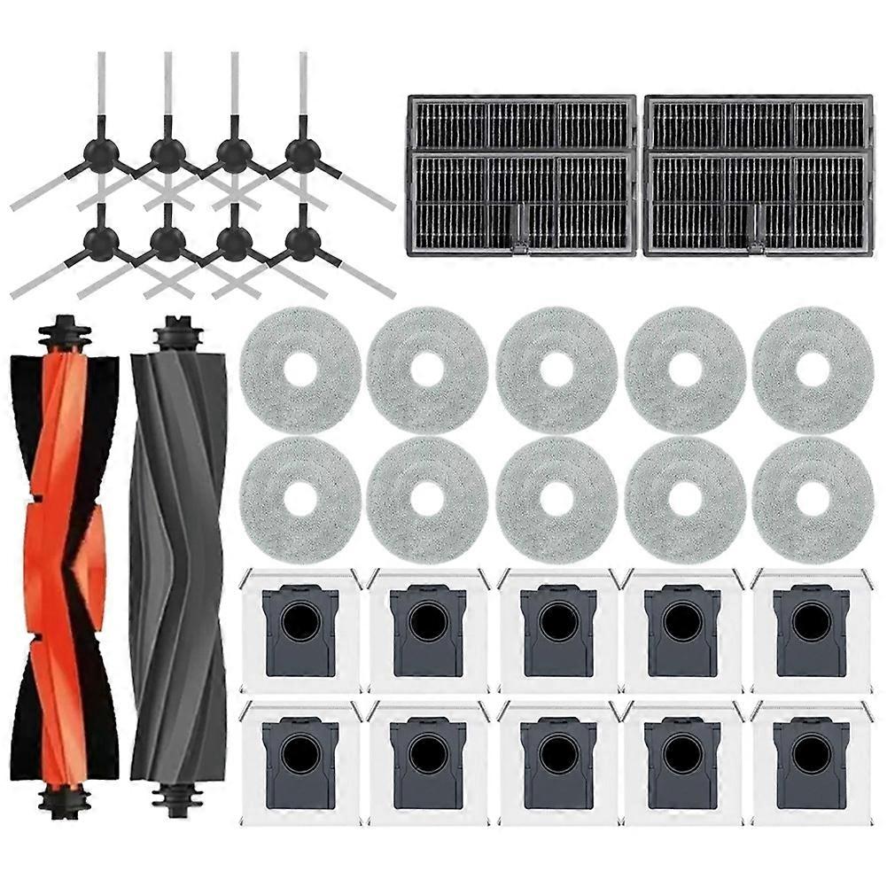 Ersatzteile Für Den Dreame L40 Ultra Ae / L40 Ultra Ce Roboterstaubsauger: Hauptseitenbürsten, Reinigungstücher, Filter, Staubbeutel