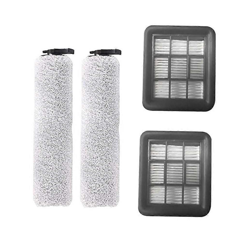 4er-pack Weiche Rollenbürsten Und Hepa-filter Für Redkey W12 Staubsauger, Rollenbürste Und Hepa-filter-ersatzteile