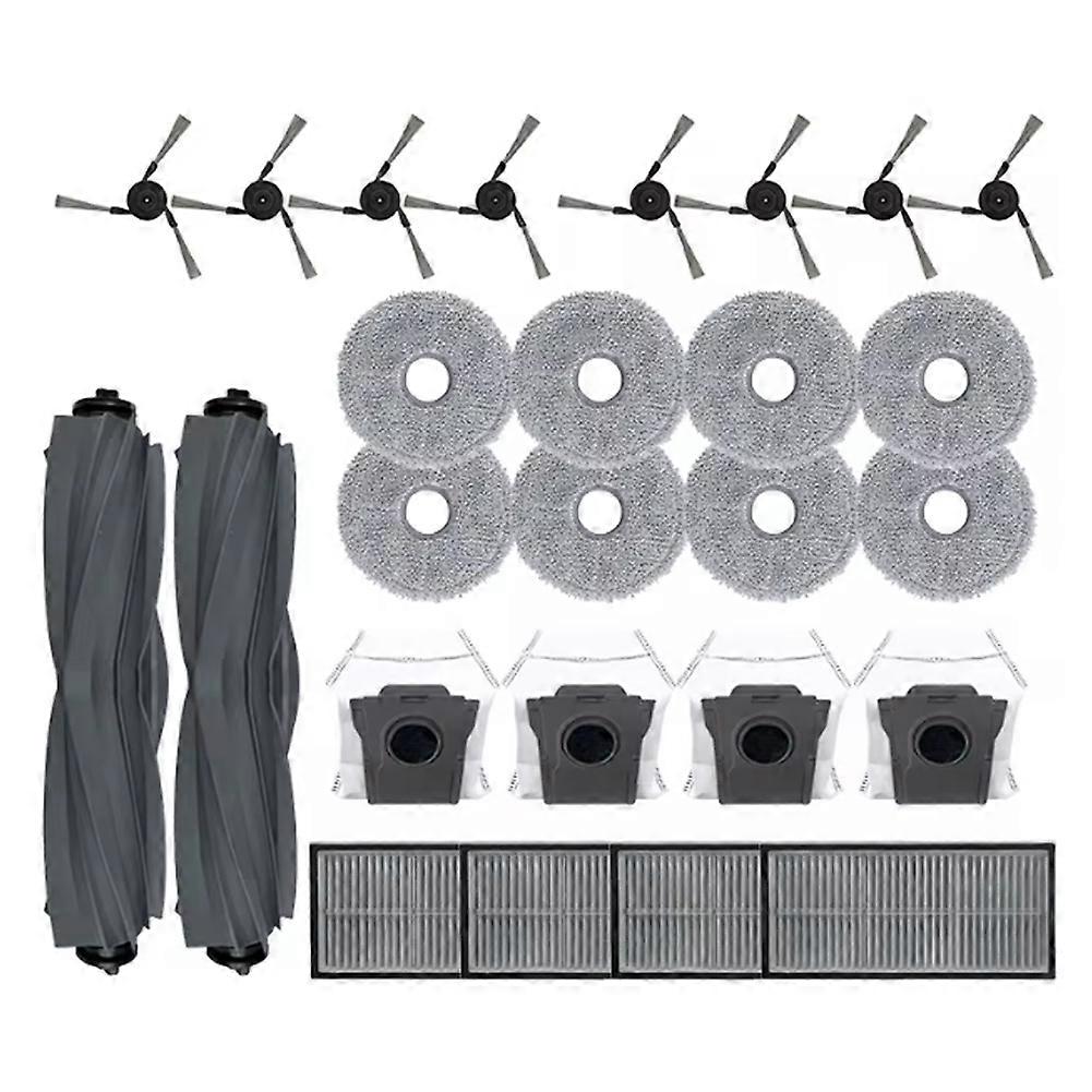 Für Dreame X40 Ultra/l40 Ultra, Ersatzteile Für Mova P50 Pro Ultra/p10 Pro Ultra: Bürste, Filter, Tuch Und Staubbeutel.