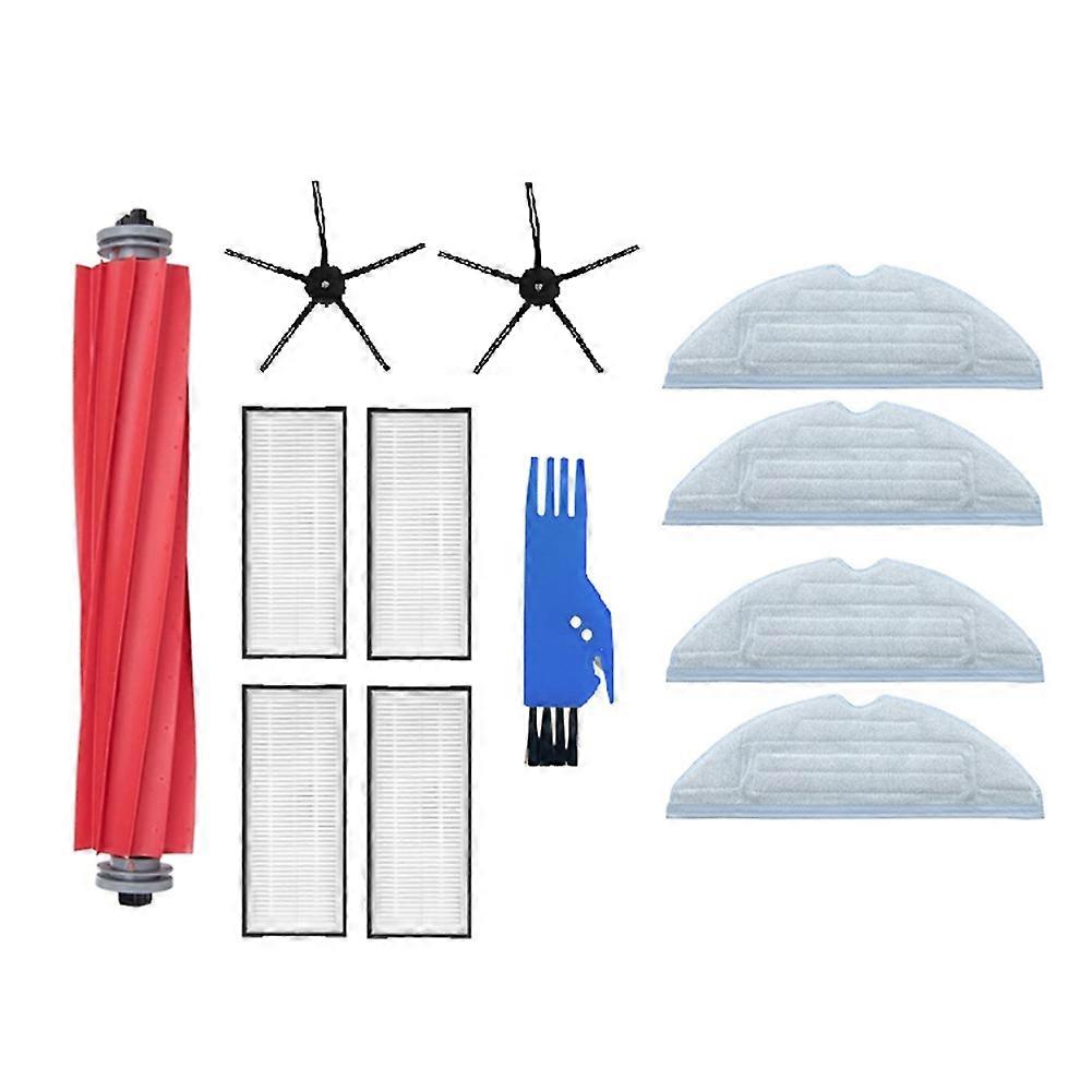 12er-pack Zubehör Für Roborock S7, S70, S75, S7max, S7 Maxv Ultra, T7s Plus Und S7 Pro Ultra Staubsauger: Hauptbürste, Moppfilter