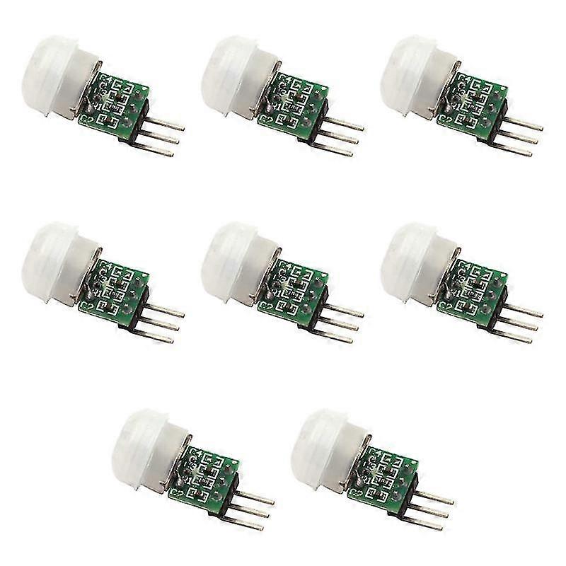 8 Stück Am312 Mini-menschliches Sensormodul, Pir-bewegungssensor-detektor-module, Infrarot-sensorkörper, Manuell