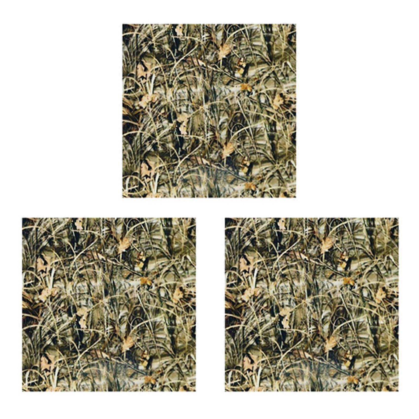 3x Hydrographiefolie - Wassertransferdruck - Hydro Dipping - Schilf Camo 2 - 1 Meter
