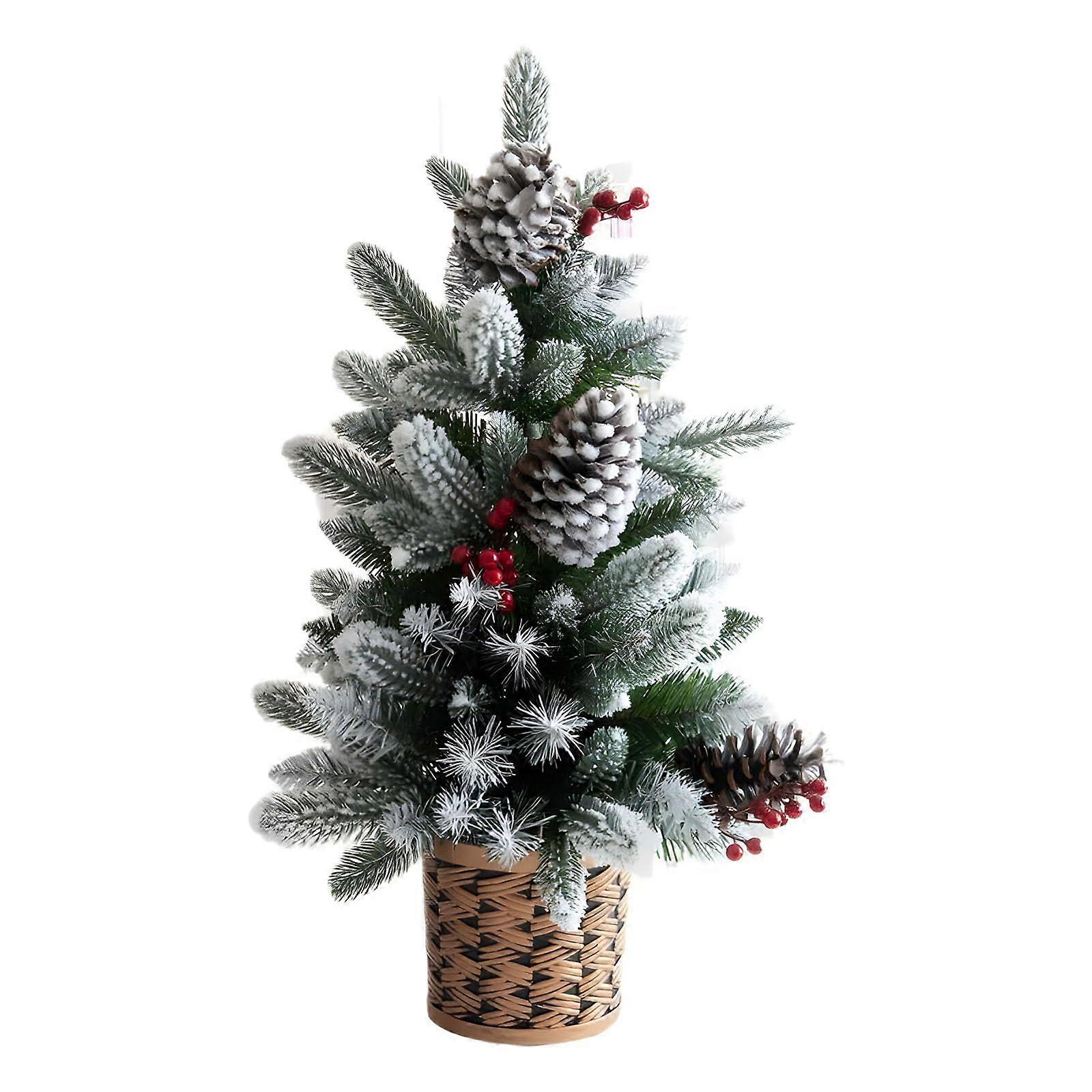 60 Cm Großer Weihnachtsbaum, Schneeflockenbaum, Kleiner Weihnachtsbaum, Tischdekoration, Weihnachtsbaum