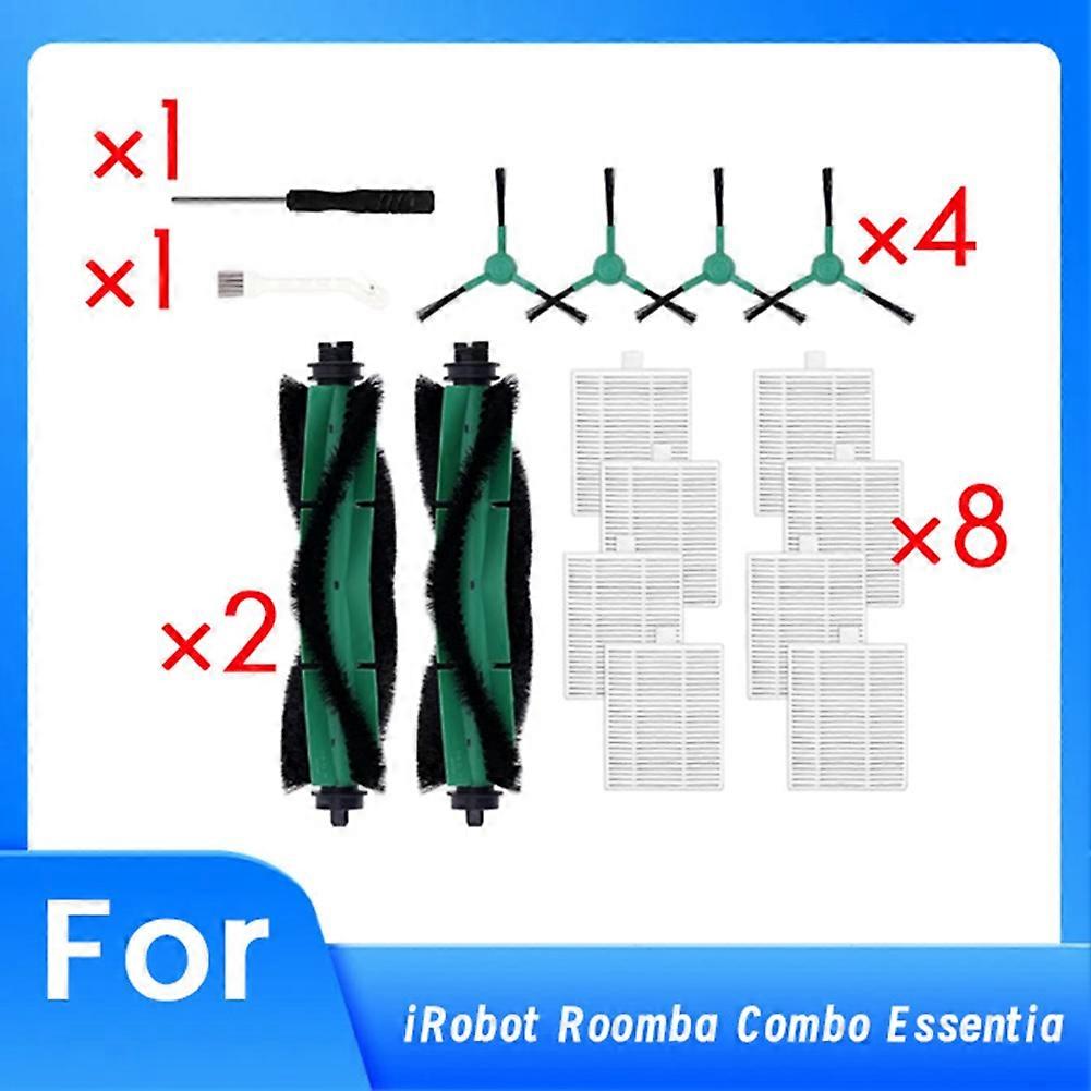 16er-pack Ersatzteile Für Den Roboterstaubsauger Der Irobot Roomba Combo Essential-serie Q011/y0110/q0120/y0140