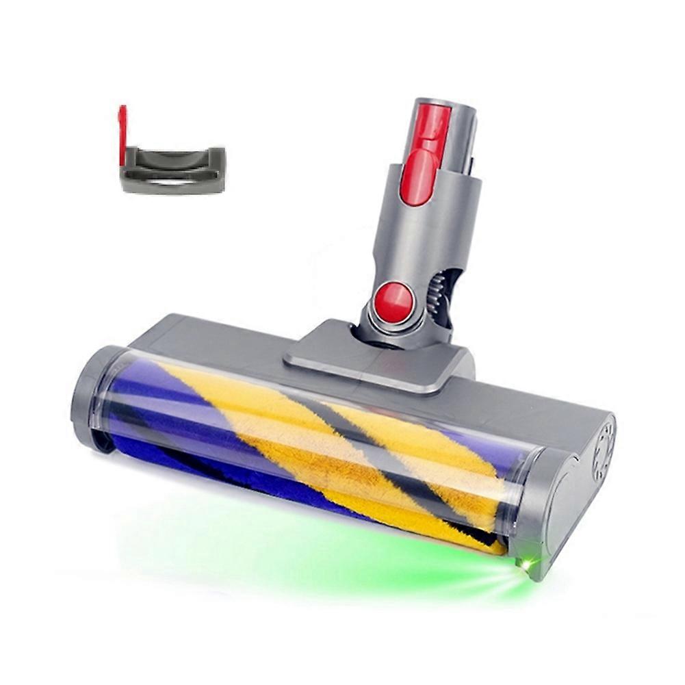 Für V15 V11 V10 V8 V7 Staubsauger: Weicher Rollenreinigungskopf Mit Optischer Grüner Led-beleuchtung
