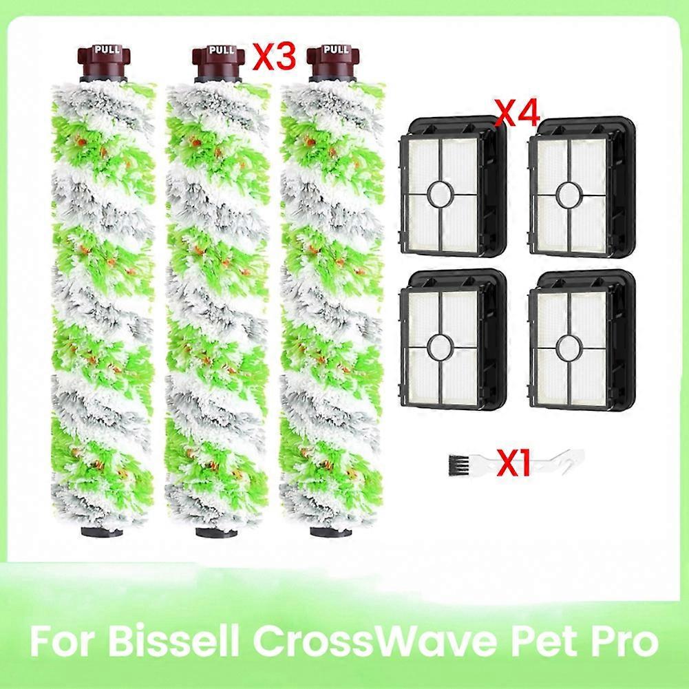 8er-pack Ersatzfilter Für Die Rotierende Mehrflächenbürste Bissell Crosswave Pet Pro 1868