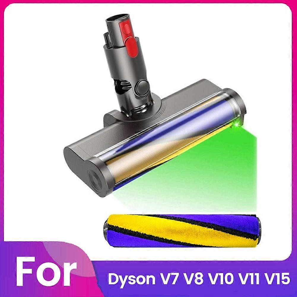 Rollenbürstenkopf Ersatz Für V7 V8 V10 V11 V15 Staubsauger Teile Hartholzboden Mit Grünem Staublicht