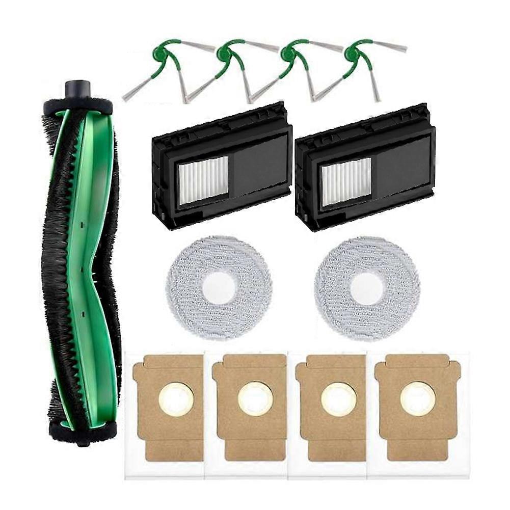 Filter, Hauptseitenbürste, Reinigungstuch Und Staubbeutel Für Irobot Roomba Plus 415x Combo/ 415 Combo/ 515 Combo/ 575 Combo – Ersatzteile