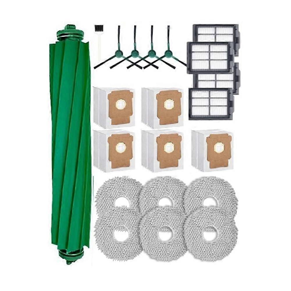 Packung Mit 21 Ersatzteilen Für Irobot Roomba Plus 405/505/507 Staubsauger: Bürste, Staubbeutel, Filter Und Reinigungsrolle.