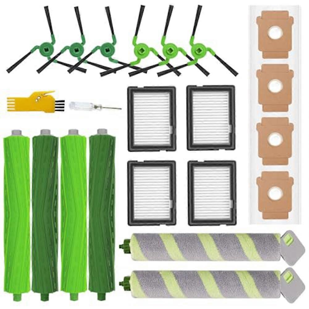 22er-pack Ersatzteile Für Irobot Roomba Max 705 Combo / 706 Combo Roboter-staubsauger: Bürste, Staubbeutel, Filter Und Reinigungsrolle.