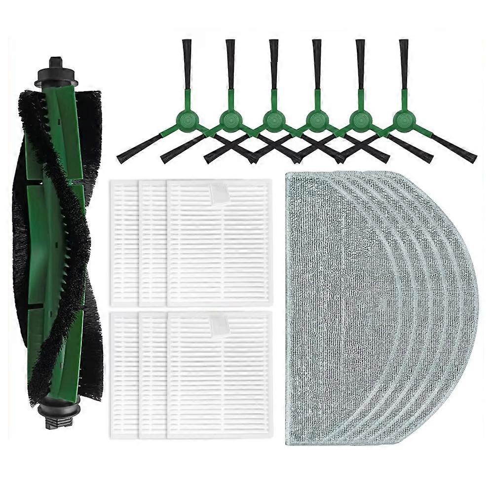 Zubehör Für Den Roboterstaubsauger Irobot Roomba Combo Essential / Vac Essential: Rollenseitenbürste, Filter Und Reinigungstuch.