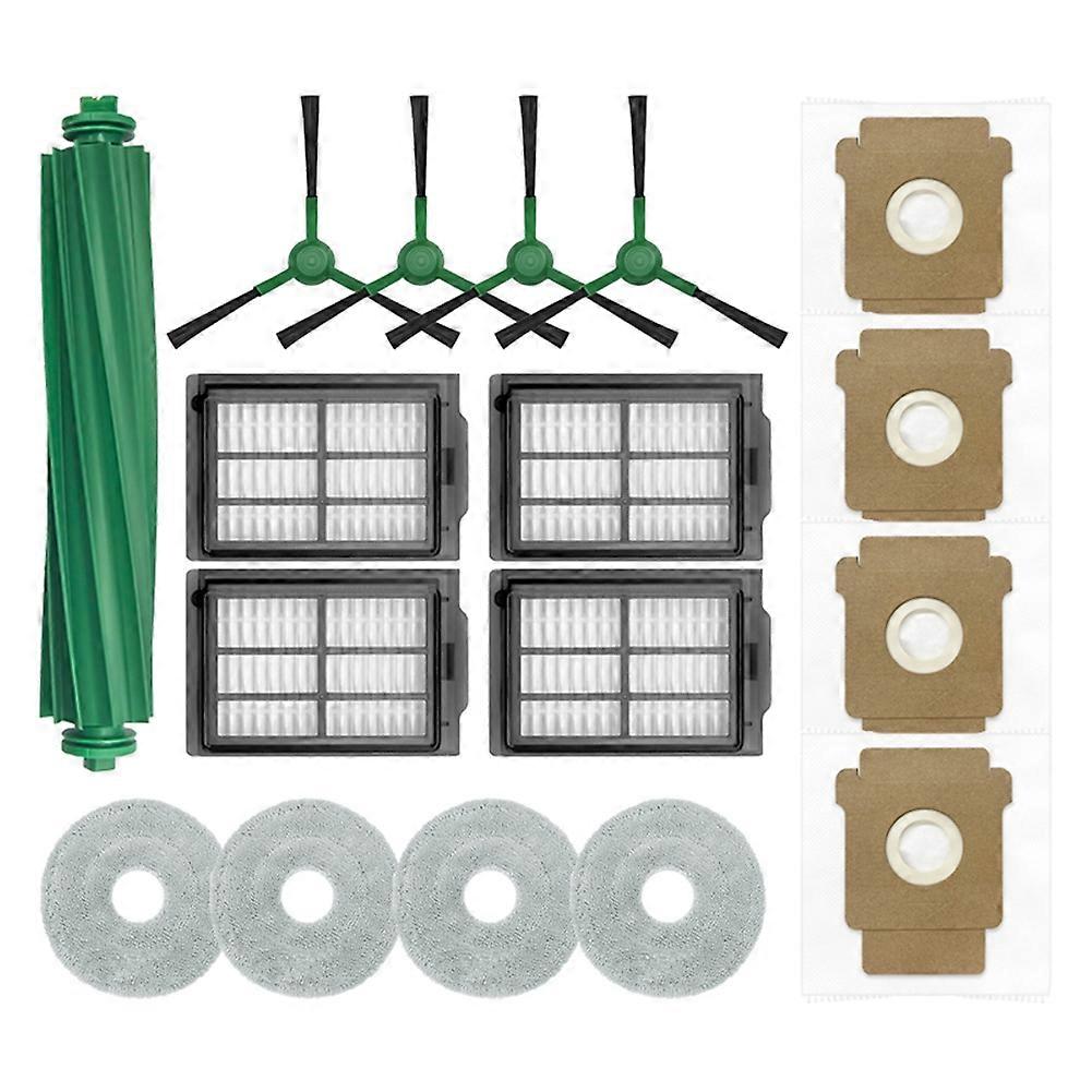 Für Irobot Roomba Plus 405/505 Combo Hauptseitenbürste Hepa-filter Mopp Staubbeutel Teile