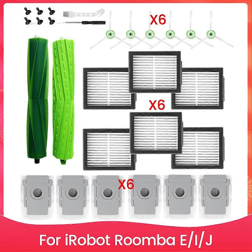 Zubehör Für Den Roboterstaubsauger Der Serie Irobot Roomba E/i/j: Ersatzteile, Hauptbürste, Seitenbürste, Filter, Staubbeutel
