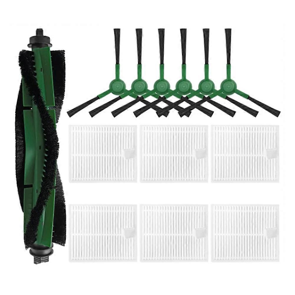 13-teiliges Set Für Irobot Roomba Combo Essential / Vac Essential Y0112 Roboterstaubsauger: Waschbarer Haupt- Und Seitenbürstenfilter.