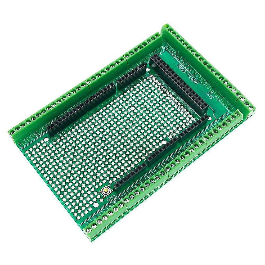 Kompatibel Mit Dem Doppelseitigen Pcb-prototyp-schraubklemmenblock-abschirmplatinen-kit Für 2560