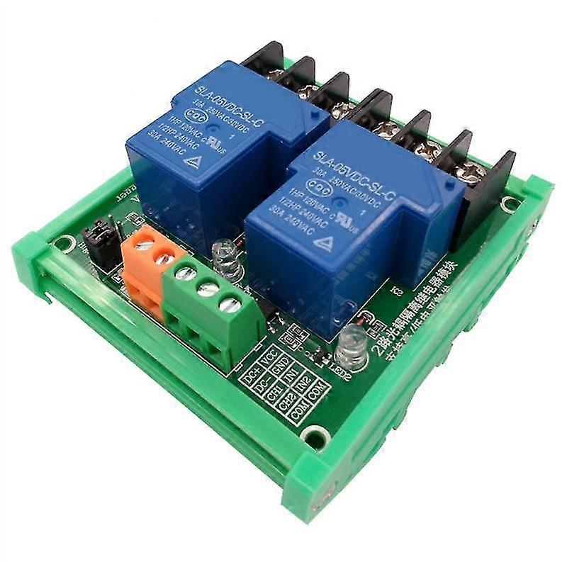 2-kanal-30-a-relaismodul Mit Optokoppler-isolierung, High- Und Low-trigger Für Smart Home Plc Mit Anleitung