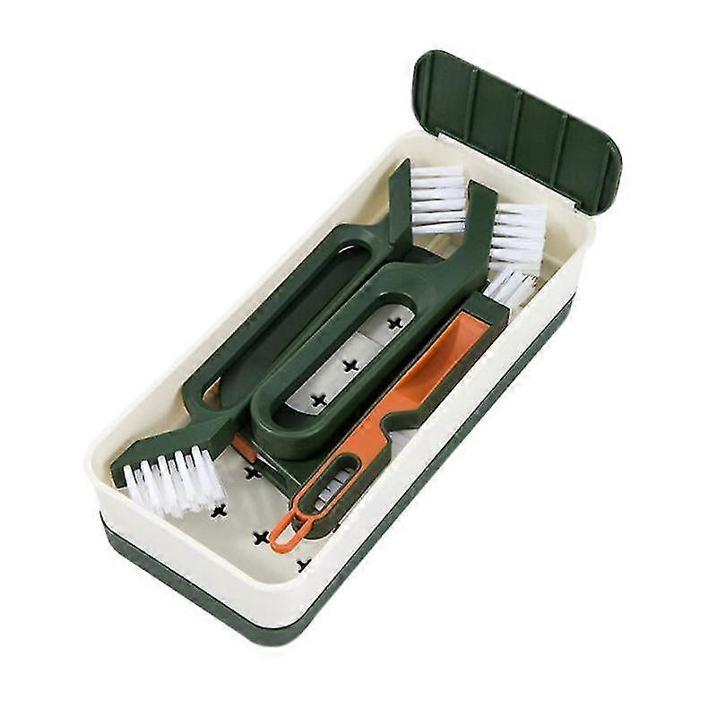 Hand Groove Space Joint Scrub-bürsten-set, Tiefenreinigung Für Türen Und Fenster, Spaceclea Track