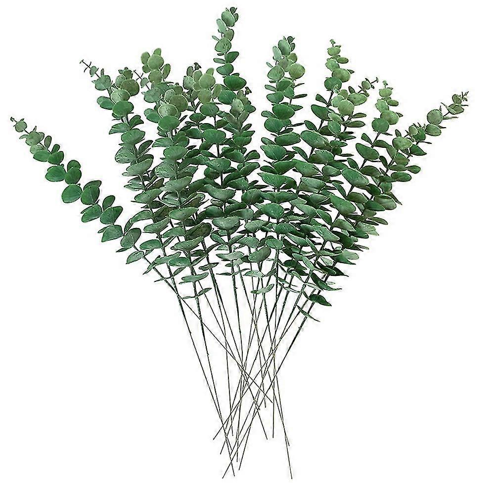 36 Stück Eukalyptusstiele, Dekor, Künstliche Eukalyptusblätter, Künstliche Zweige Für Hochzeit, Blumenarrangement