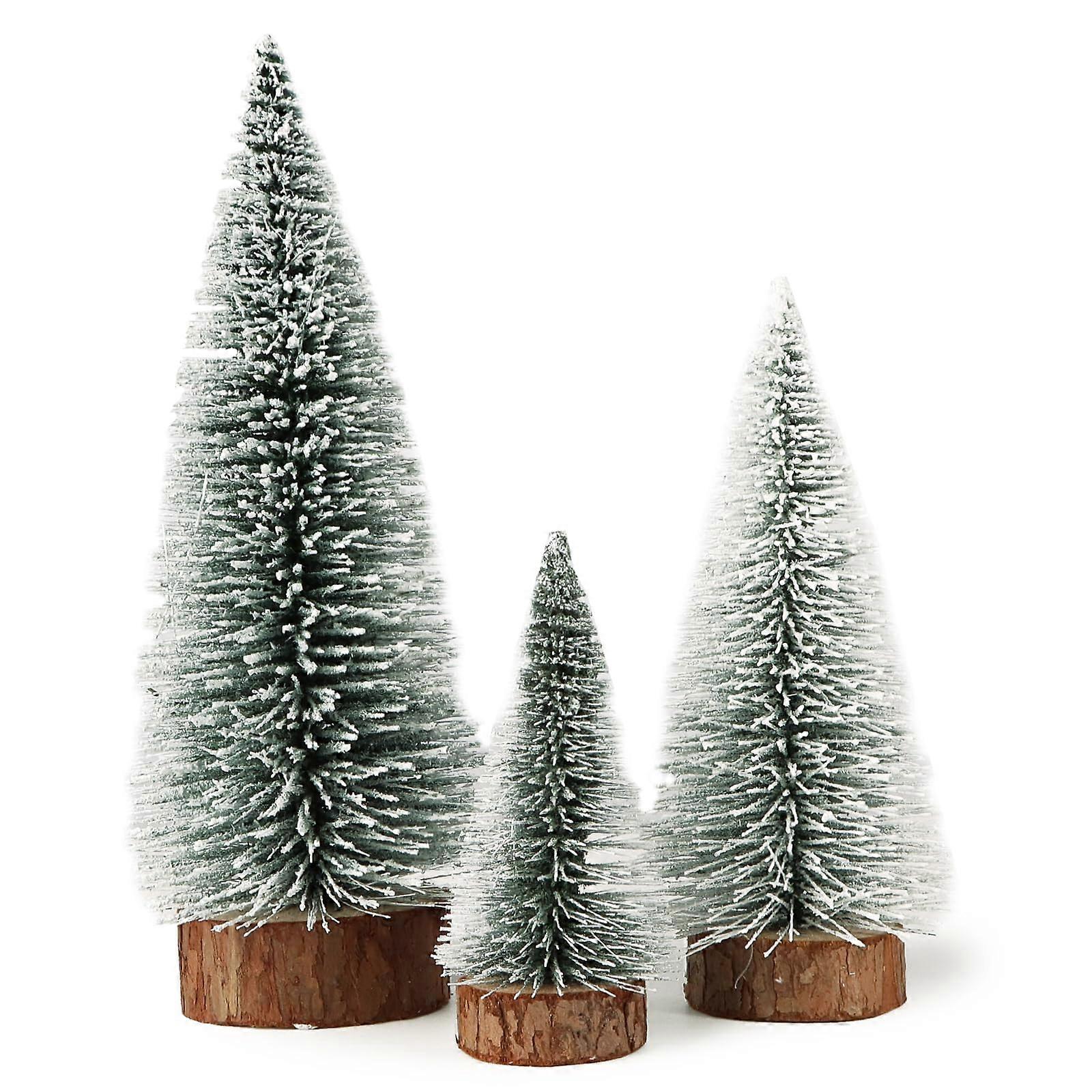 Kleine Künstliche Miniatur-weihnachtsbäume, 3 Größen (10/15/20 Cm), Tisch- Und Innendekoration Für Weihnachten.