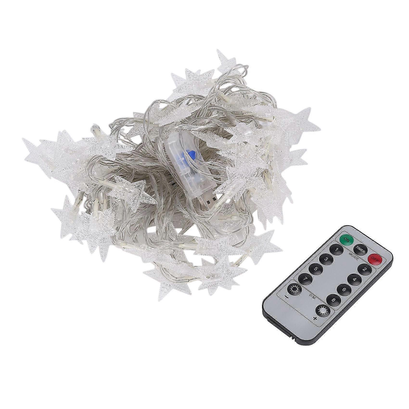 Usb5v 10 Meter 60 Led Mit Anhängern Und Mehrfarbiger Fernbeleuchtungsdekoration Für Den Außenbereich
